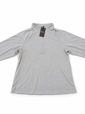 GGOV Women’s UPF 50+ Quarter Zip Golf Shirt Gray XXL Lightweight Quick Dry